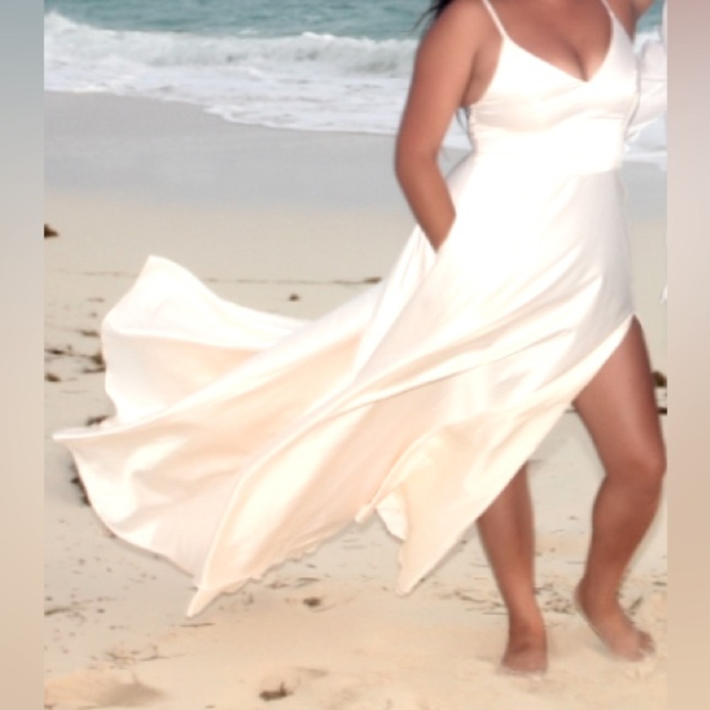 White dress